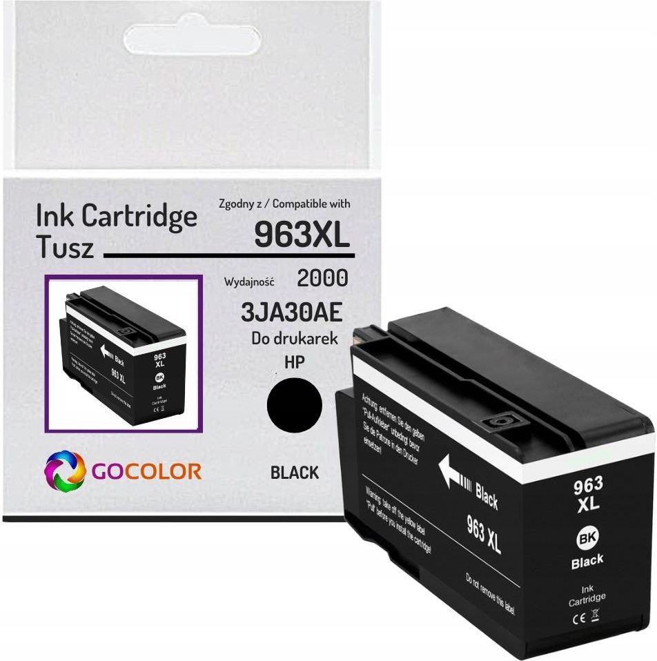 Tusz Gocolor 3ja30ae Do Hp 963xl Officejet Pro 9010 9012 Ehp979 Do Drukarki Opinie I Ceny Na 4255