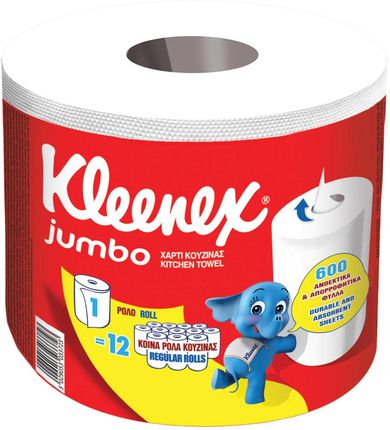 Ręcznik papierowy KLEENEX Jumbo 2 warstwy 600 listków