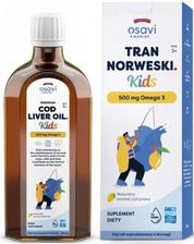 Zdjęcie Osavi Tran Norweski Kids 500 mg Omega 3 cytryna 500ml - Wałbrzych