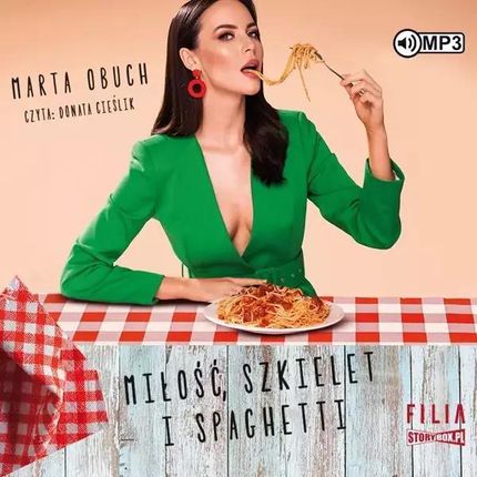 Miłość, szkielet i spaghetti Książka audio CD/MP3 Marta Obuch