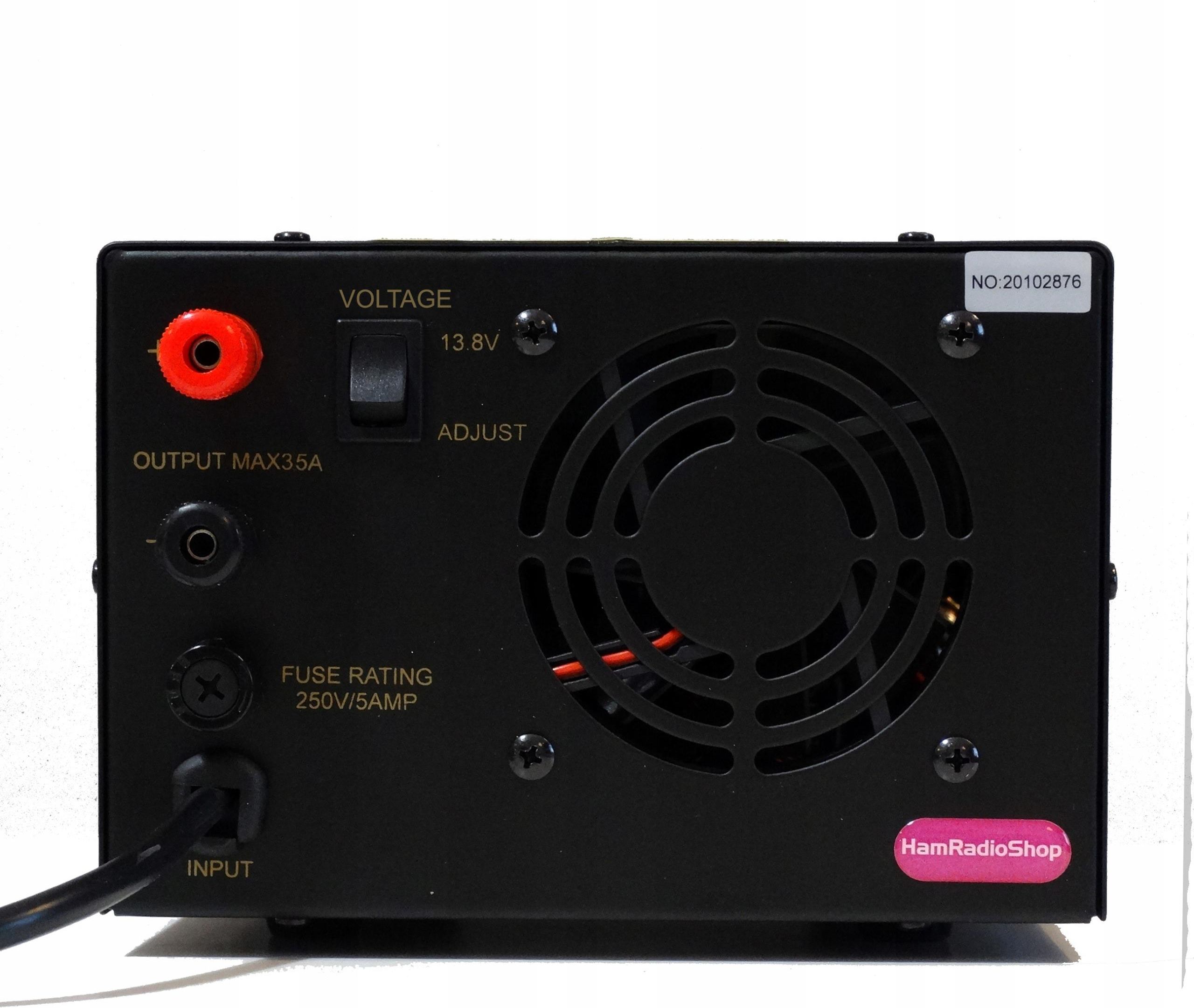 Hamradioshop Zasilacz Impulsowy Jetfon Pc-35 Sw Max. Prąd 35A