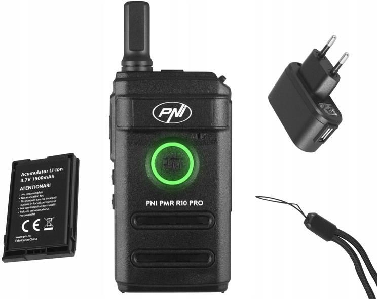 Kit 6 Talkies-walkies PNI PMR R10 PRO – 446MHz 0,5W 16 Canaux – Radio Portable