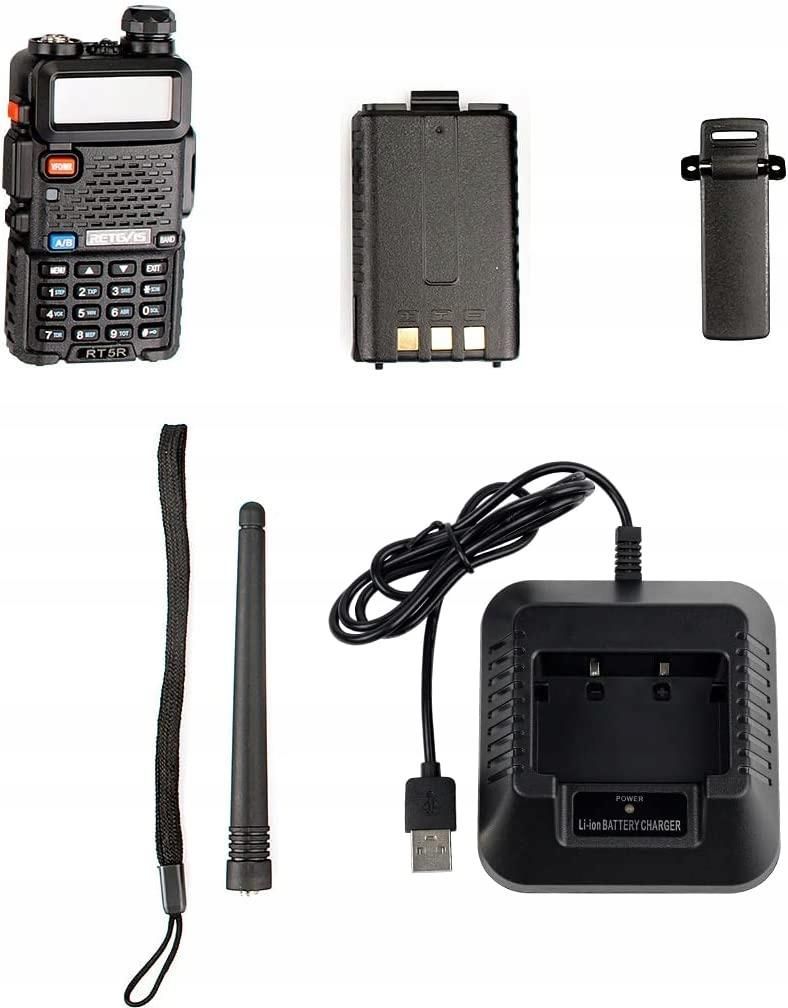 Retevis Rt5r Banda Dual De Dos Canales Radio 5w 128ch Vhfuhf | Cuotas