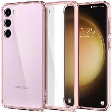 Etui SPIGEN Ultra Hybrid do Samsung Galaxy S23 Różowy