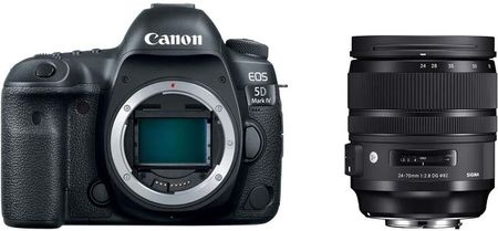 Canon EOS 5D Mark IV + obiektyw Sigma 24-70 mm f/2.8 A DG OS HSM