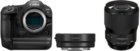 Canon EOS R3 + adapter Canon EOS R Mount EF-EOS R + Sigma A 135mm f/1.8 DG HSM