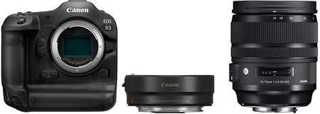 Canon EOS R3 + adapter Canon EOS R Mount EF-EOS R + Sigma 24-70 mm f/2.8 A DG OS HSM