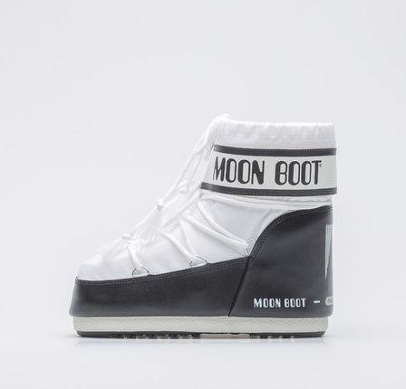 ŚNIEGOWCE MOON BOOT CLASSIC LOW 2 WHITE/BLACK