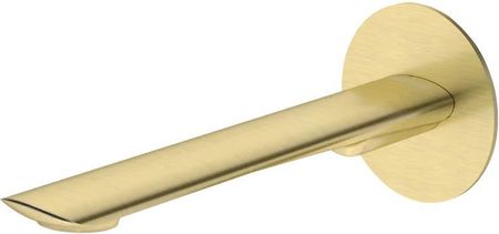 Wylewka wannowa ścienna - 190mm VEDO Aletta Spazzo szczotkowane złoto VBA5033/SZ
