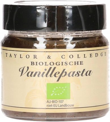 Taylor & Colledge Waniliowa Organiczna Pasta 65g