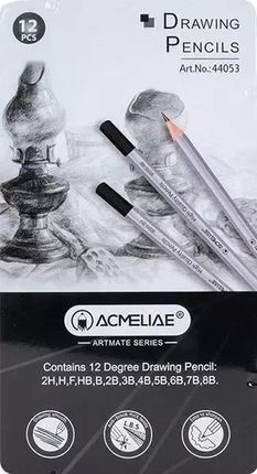 Fandy Ołówek Grafitowy Acmeliae 12Szt.