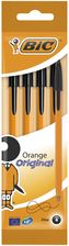 Zdjęcie Bic Długopis Orange Original Fine Czarny Pouch 4Szt. - Rypin
