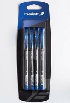 Selgros111 Długopis V'Pen 6000 Niebieski 4Szt. Blister Rystor