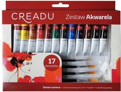 Zdjęcie Panon Zestaw Farb Akwarelowych 17 Elementów Creadu - Skępe