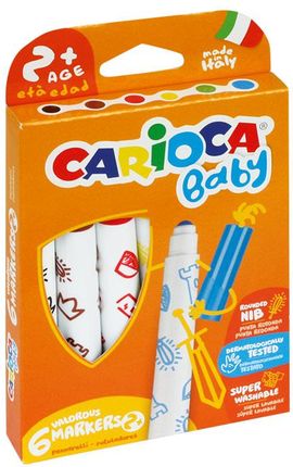Carioca Pisaki Baby Maxi 6 Kolorów