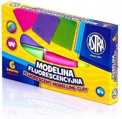 Astra Modelina Fluorescencyjna 6 Kolorów
