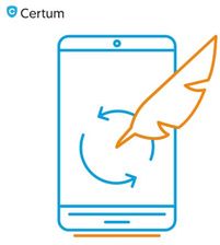 Zdjęcie Odnowienie podpisu elektronicznego w aplikacji mobilnej SimplySign ważne 2 lata (e-podpis.shop) - Mikołów