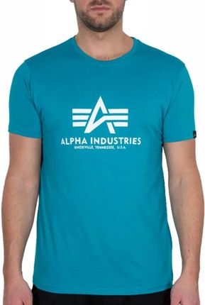 Koszulka Alpha Industries Basic 100501 576 - Błękitna