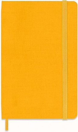 Moleskine Notes Classic P 9X14 Cm W Linie Twarda Oprawa Orange Yellow 192 Strony Pomarańczowy