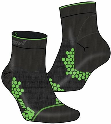 Inov 8 Skarpety Wózek Sock Mid Black Green