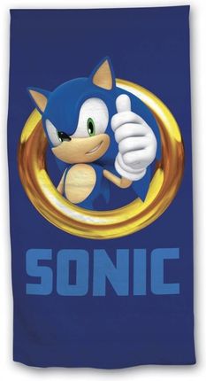 Aymax Sonic The Hedgehog Duży Ręcznik Basen 70X140Cm