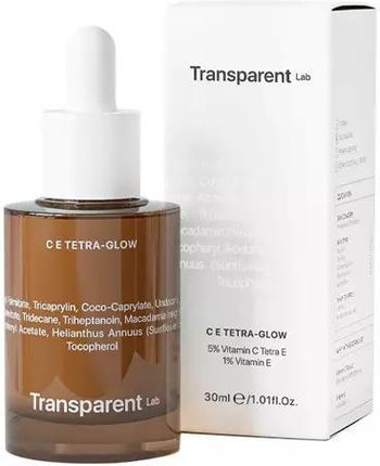 Transparent Lab C E Tetra Glow Olejowe Serum Rozjaśniające Z Witaminą C 30 ml
