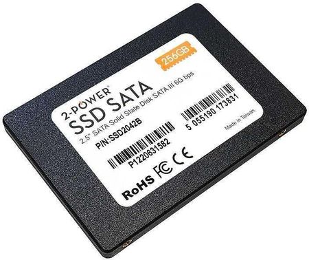 2-Power SSD 256GB 2,5" SATA3 (SSD2042B)