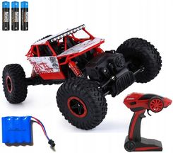 Zdjęcie SAMOCHÓD RC ROCK CRAWLER 4x4 DWA SILNIKI AUTO RED - Czarna Woda