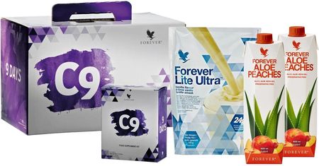 Forever Clean 9 - Lite Ultra Vanilla, Aloe Peaches