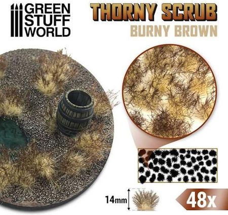 Green Stuff World Thorny Scrubs - Burny Brown