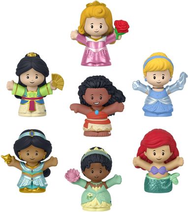 Fisher-Price Little People Księżniczki Disneya Zestaw 7 figurek HJW75