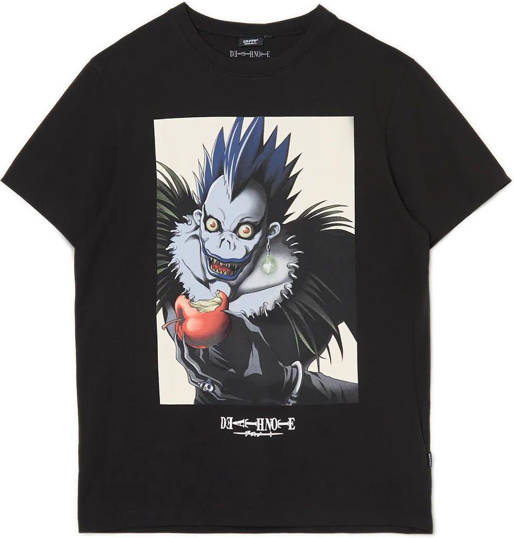 Cropp - Czarny T-shirt Deathnote - Czarny - Ceny i opinie - Ceneo.pl