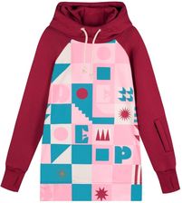 Zdjęcie Deep Trip Bluza Outdoorowa Z Kapturem Damska Cartoon Softshell Wielokolorowy - Słupsk