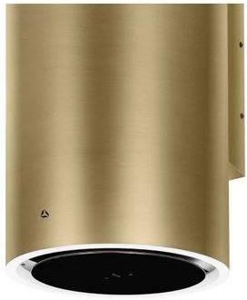 фото Витяжка декоративна Ciarko Tubus Gold Steel (CDP3801ZS)