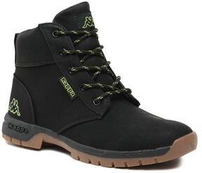 Trzewiki Kappa - 260327T Black/Lime 1133