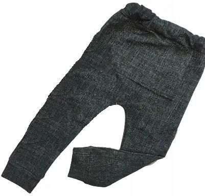 Spodnie ala jeans indygo rozmiar 68