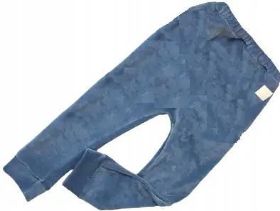 Spodnie welurowe blue rozmiar 128