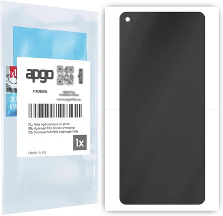Apgo Folia Ochronna Hydrożelowa Prywatyzująca Na Ekran Do Oppo Find X6 Pro Cały Hydrogel Privacy 5D Full Glue