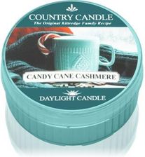 Zdjęcie Country Candle Candy Cane Cashmere 42 G Świeczka Typu Tealight - Milicz