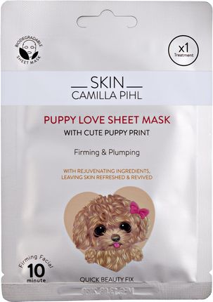 Camilla Pihl Cosmetics Puppy Love Sheet Mask Maseczka Do Twarzy 23 g