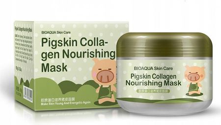 Bioaqua Collagen Moisturizing Mask  Nawilżająca Maseczka W Słoiczku 100 g
