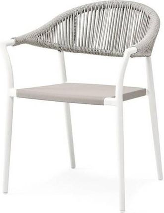 Krzesło Ogrodowe Matera Białe
