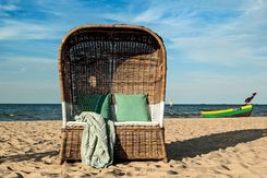 Zdjęcie Kosz Rattanowy Plażowy St Tropez Duo - Będzin