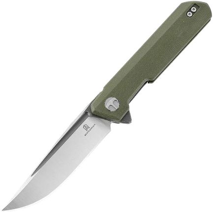 Nóż składany Bestechman Dundee Gray Titanized - Olive (BMK01E)