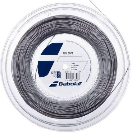 Babolat Naciąg Do Rakiety Tenisowej Rpm Soft Szpula 200M 1 30mm Szary