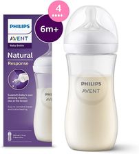 Zdjęcie PHILIPS AVENT Butelka Natural Response 330 ml przepływ 4 szybki 6m+ SCY906/01 - Koszalin
