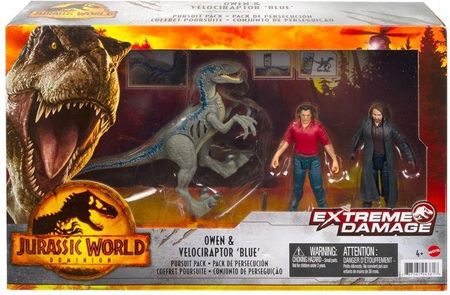 Mattel Jurassic World Owen Velociraptor Blue GWN25