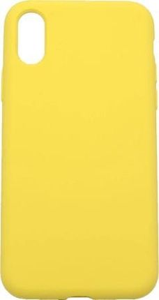 4Mobee Etui Silikonowe Do Apple Iphone Xs Max Żółte
