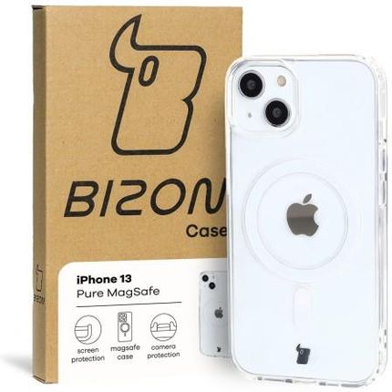 Bizon Etui Case Pure Magsafe Do Apple Iphone 13 Przezroczyste