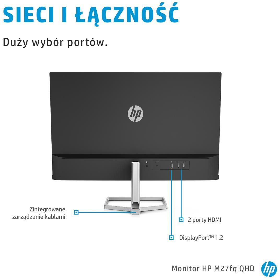Monitor HP 27 M27fq (2H4B5AA) - Opinie i ceny na Ceneo.pl